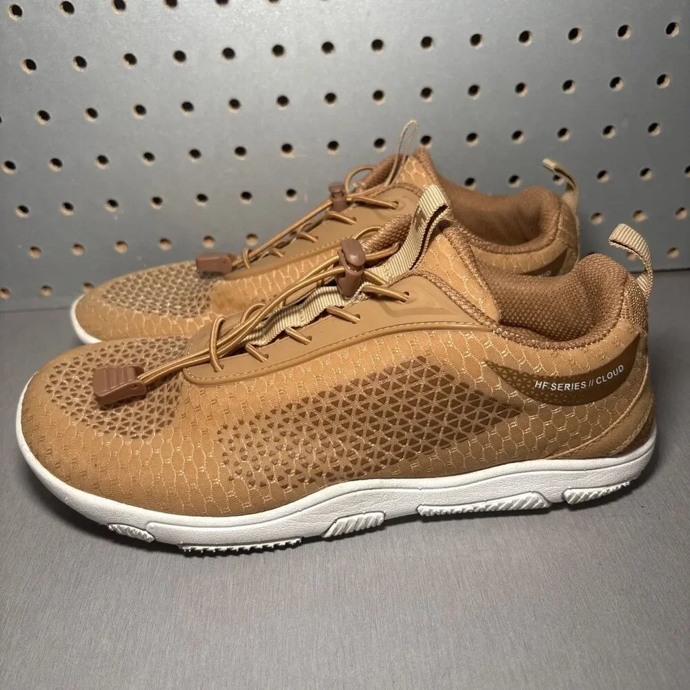 Hike Footwear HF Cloud Series Barefoot Shoes Womens US 7.5 EU 38 Brown Tan Beige